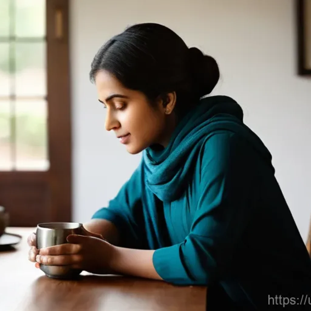 웰빙코디네이터와 건강관리 노하우 - **Prompt 1: The Dawn of Wellness Guidance**
"A candid, realistic photograph of a South Asian wom...